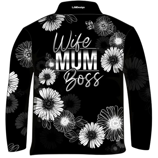 Wife Mum Boss - Sunflower