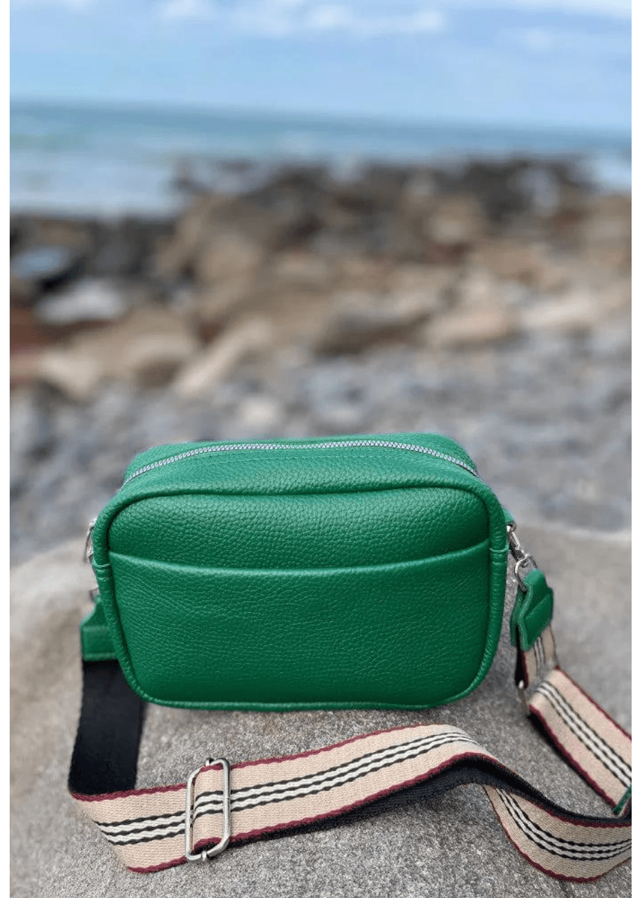 Melbourne Bag - Green Vegan PU Leather