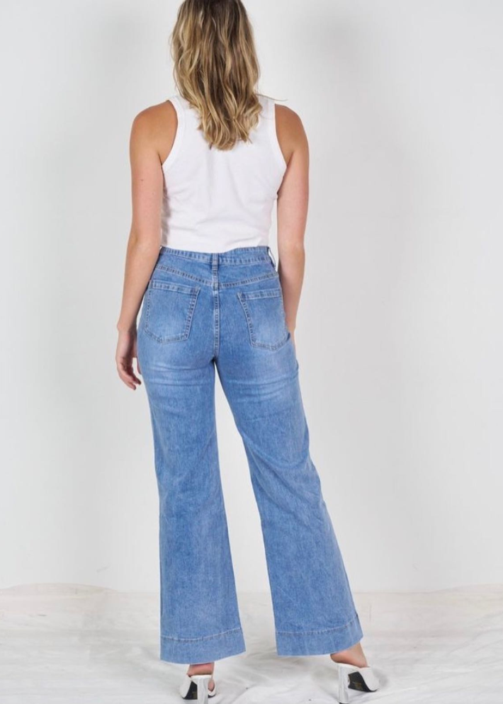 Wakee Patch Pocket Jeans