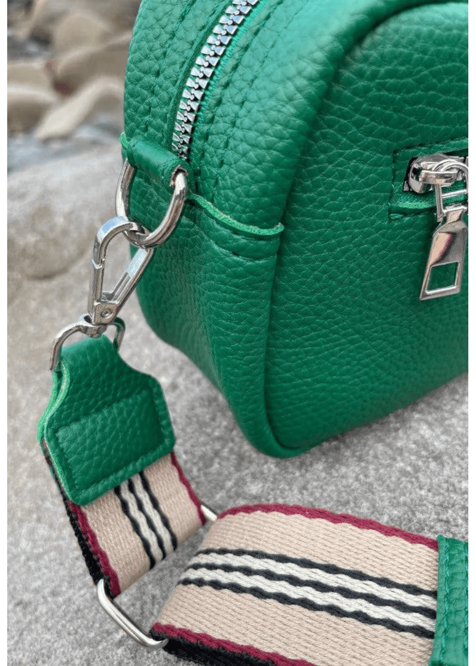 Melbourne Bag - Green Vegan PU Leather