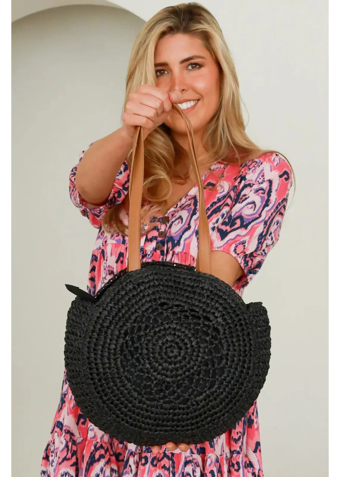 Medium Black Boho Handbag